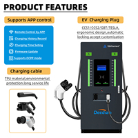 Chargeur EV DC CCS2 GBT CCS1 120/180/480KW, station de charge extérieure sur pied, étanche, 4G Wifi IP54, certifiée CE TUV
