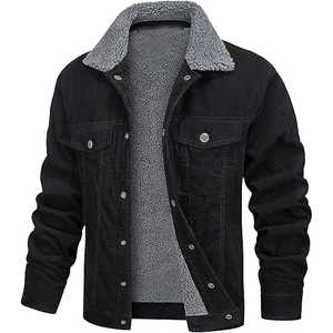 New 2025 High Quality Custom Made Men's Cotton <b>Winter</b> <b>Quilted</b> Eco-Friendly Waterproof Vintage Jackets Embroidery Patches Front - Product Image 1