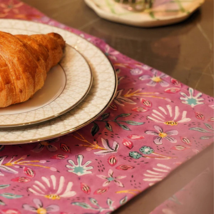 Napperons en coton de luxe personnalisés pour la salle à manger Napperons résistants à la chaleur avec logo personnalisé - Product Image 1