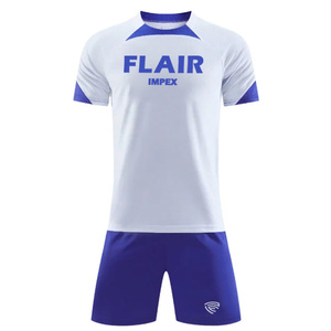 Maillots de football personnalisés de qualité supérieure, respirants et confortables, pour adultes, hommes, joueurs, ensembles de maillots courts, imperméables, à séchage rapide, automatisés - Product Image 2