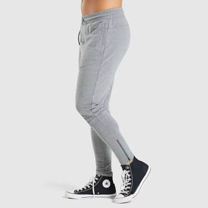 OEM personalizado hombres pantalones de chándal Streetwear pantalones de chándal Logo ajustado deportes Joggers Casual media cintura cordón gimnasio entrenamientos - Product Image 3
