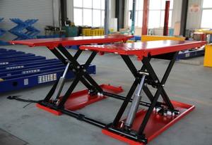 โครงสร้างเหล็กแข็งแรงทนทานสำหรับลิฟท์ยกรถแบบกรรไกรสี่เสา ไฮดรอลิกสองกระบอก รับน้ำหนัก 6 ตัน สำหรับขาย - Product Image 6