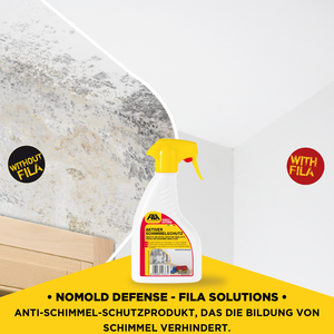 FILA Solutions NOMOLD DEFENSE Colorless Water-Based Breathable Mold Prevention Spray Anti-Mold Wall <b>Protector</b> for Stone Grout - Product Image 3