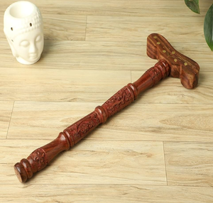 Acacia gỗ Yoga tập thể dục Stick tư thế Corrector, gù & cổ bướu Corrector và cải thiện hơi thở dòng chảy với giá bán buôn - Product Image 5