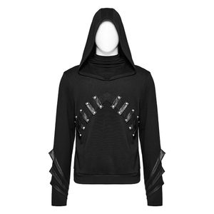 เสื้อฮู้ดมีซิปสำหรับผู้ชายผ้าฝ้ายเทอร์รี่แอซิดแบบปรับแต่งได้เสื้อครอปซิปสำหรับผู้ชาย - Product Image 1