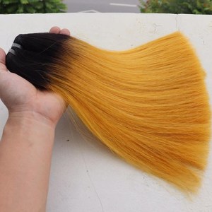 Vague naturelle en gros pour les faisceaux de cheveux humains ombrés Remy Grade au Cambodge extensions de cheveux de trame avec couleur de cheveux naturelle - Product Image 6
