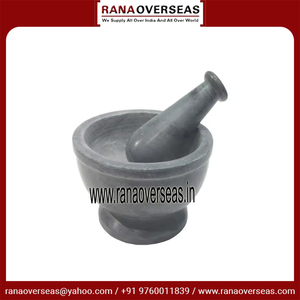 New Arrival Eco-Friendly Green Soapstone Mortar Pestle Set Glass Jar for <b>Grinding</b> Seeds Spices Herbs Garlic Medicine-Good Price - Product Image 2