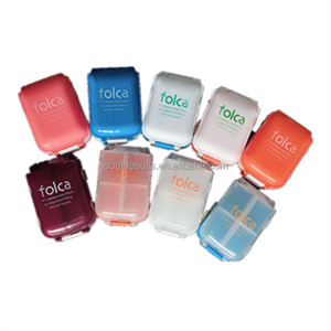 Boîte de pilulier promotionnelle pliable à 8 compartiments à trois couches personnalisée - Product Image 4