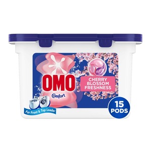 Cápsulas de Detergente Desechables Ecológicas Omo con Aroma Floral para una Eliminación de Manchas Potente y Uso en Ropa - Suministro para Reventa Minorista - Product Image 3