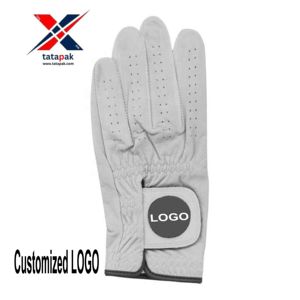 Gants de golf en peau de mouton et en cuir véritable de haute qualité pour hommes golfeurs gants de soutien du poignet coupe élégante prix de vente en gros - Product Image 6