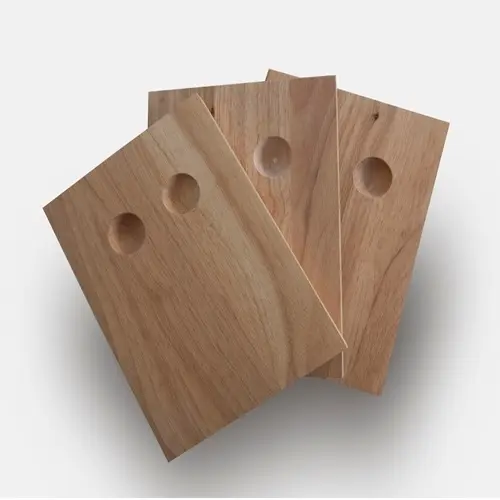 Novo design madeira queijo placa Eco-friendly Wood Chopping Blocks alta qualidade 3 peça Cozinha Ferramentas