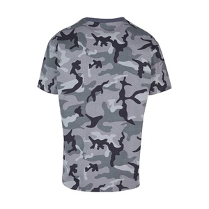 เสื้อยืดผ้าไหม/ผ้าฝ้ายผสมสีน้ำเงินสุดอินเทรนด์ |   เสื้อยืดแขนสั้นผู้ชายแบบสบาย ๆ ระบายอากาศได้ดี แห้งเร็ว |   เสื้อสตรีทสไตล์โลโก้แบบกำหนดเอง - Product Image 4