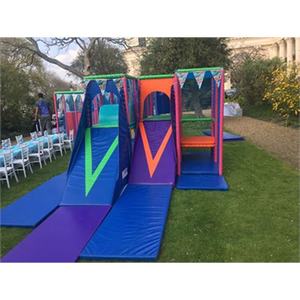 <span class=keywords><strong>Mini</strong></span> équipement de jeu souple mobile intérieur/extérieur pour enfants Cadres de terrain de jeu intérieur portable - Product Image 2