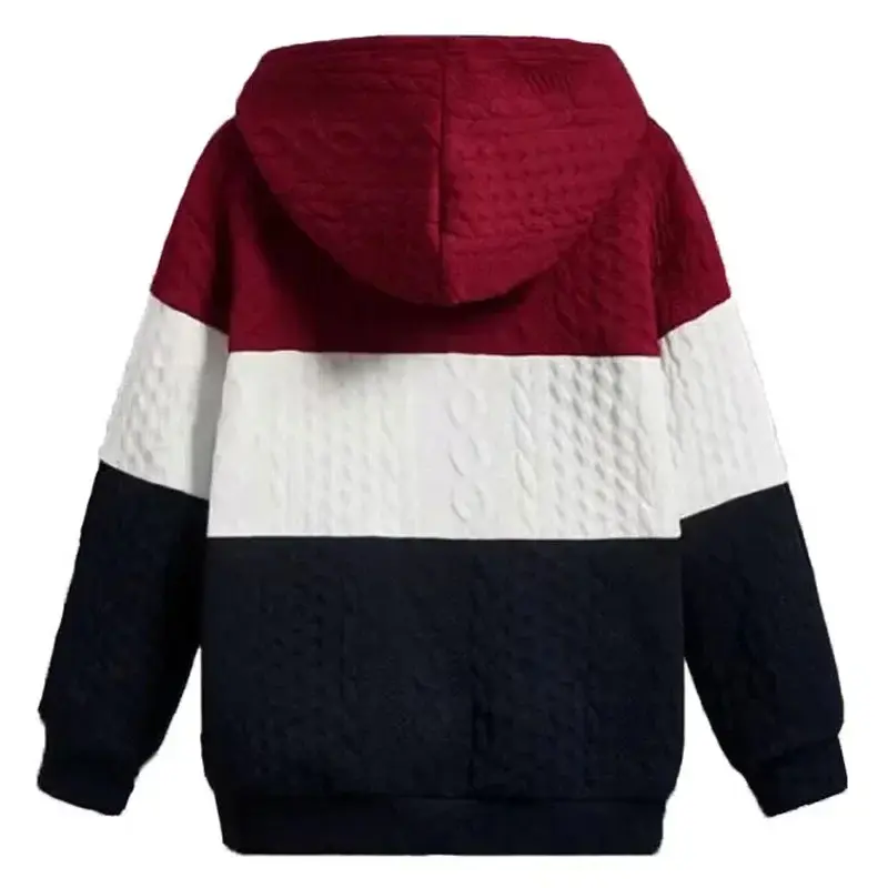 Nuevo diseño primavera otoño hombres pulóveres suéter Casual manga larga con capucha suéteres Jacquard tejido sudaderas con capucha