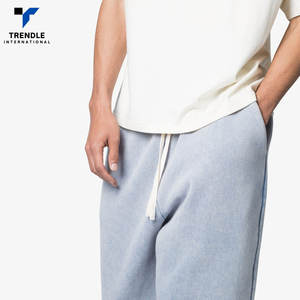 Pantalon de survêtement ample pour homme en toile, coupe droite, décontracté, respirant, séchage rapide, tendance, prix de gros abordable - Product Image 5