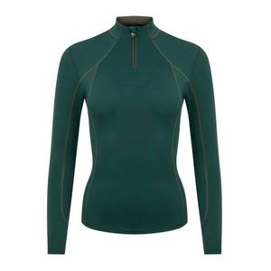 Professional Outdoor Riding Half Zipper Digital Printing Quick Dry Equestrian <b>Base</b> <b>Layer</b> <b>Short</b> <b>Sleeve</b> Vintage Knitted Shirt Girl - Product Image 1