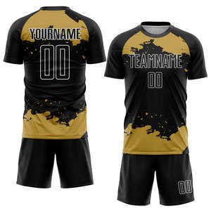 ชุดเสื้อเจอร์ซีย์ฟุตบอลแบบมีผ้าซับเหงื่อออกแบบให้แห้งเร็วสำหรับคลับและโรงเรียน - Product Image 1