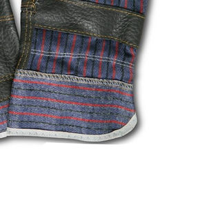 Gants de travail en cuir fendu à prix avantageux, vente chaude, protection des mains, utilisation polyvalente, gants de sécurité pour le travail - Product Image 3