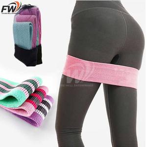 Banda de resistencia de algodón para cadera, glúteos y ejercicios de rotación de cadera, bandas de resistencia en bucle para fortalecer los glúteos. - Product Image 1