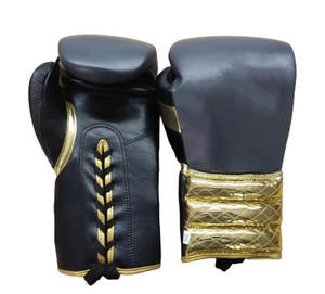 Guantes de boxeo de cuero PU de sparring Guantes de MMA de entrenamiento profesional más vendidos Guantes de boxeo de calidad premium a la venta - Product Image 1
