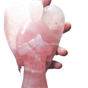ขนาดใหญ่ Rose Quartz Angels - Product Image 1
