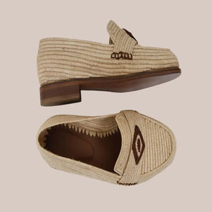 Sandalias y Zapatillas de Rafia Hechas a Mano en Marruecos, Económicas y Ecológicas, Calzado Tejido para Hombre y Mujer, Venta al Por Mayor Directa de Fábrica - Product Image 2