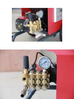 Nettoyeur haute pression électrique professionnel à eau froide 5,5 kW 200 bars 2000 psi, appareil de nettoyage à jet d'eau à haut débit