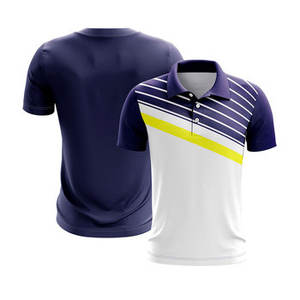 Polo 100% coton de haute qualité pour hommes avec manches courtes séchage rapide Style décontracté bouton décoration broderie OEM Services - Product Image 4