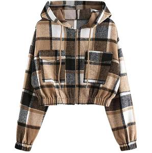 Sudadera con capucha de mujer impresa con logotipo profesional de talla grande y color personalizado Venta en línea Sudadera con capucha de manga completa para mujer Servicios OEM - Product Image 1