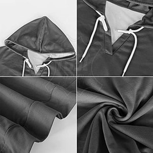 Sudaderas Cortas de Color Liso de Secado Rápido, Sudaderas Ajustadas de Algodón, Sudaderas Cortas de la Mejor Calidad - Product Image 6