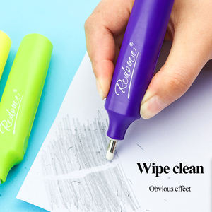 Redeme 2527 3 renkler popüler trend elektrikli silgi kırtasiye silgi dolum okul ofis için kullanımı kolay - Product Image 5