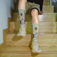 Chaussettes de sport respirantes en mélange de coton de qualité supérieure pour hommes, séchage rapide, prix bas, personnalisables, unisexe, hiver, vente chaude
