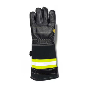 ถุงมือหนังวัวกันความร้อนสำหรับนักดับเพลิง, ถุงมือยาวกันไฟกันน้ำ - Product Image 2