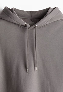 Alta calidad suelta boxy Fit logotipo impreso personalizado ropa casual sudaderas con capucha Color sólido peso pesado cordón Sudadera con capucha - Product Image 4