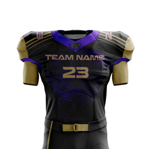 Uniformes légers de football américain en maille cousu sur mesure ensemble complet pantalon en jersey vêtements d'équipe approvisionnement en vrac - Product Image 4