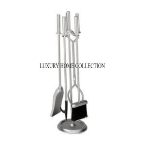 Outdoor <b>fire</b> pit <b>tool</b> set with high-temperature-resistant iron construction and reinforced joints for long-lasting durability - Product Image 2