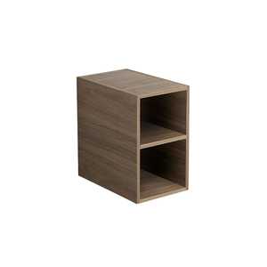 Vieste Natural Oak Open Suspended Base <b>Unit</b> <b>Wall</b> <b>Storage</b> <b>Unit</b> - Product Image 1
