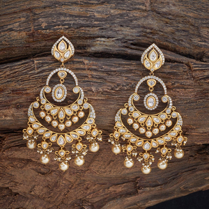 Pendientes de aro vintage hechos a mano, joyería de moda chapada en oro de alta calidad para mayoristas directos clásicos y elegantes de estilo retro - Product Image 3