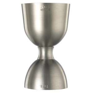 Jigger de Barra de Doble Cara de Acero Inoxidable, Herramienta de Medición de Cócteles de Precisión con Acabado Liso, Agarre Equilibrado y Vertido Preciso - Product Image 3