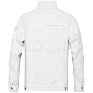 Diseña Tu Propia Chaqueta de Mezclilla para Hombre con Logotipo Frontal en Lona, de Invierno, Alta Calidad, Ligera, de Secado Rápido y Ecológica - Product Image 2