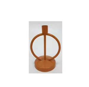 เชิงเทียนโลหะติดทนนานพร้อมฐานทรงกลมสำหรับตกแต่งบ้านในวันคริสต์มาส - Product Image 4