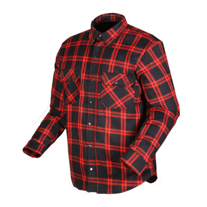 เสื้อเชิ้ตลำลอง kevler สำหรับผู้ชาย, แห้งเร็วระบายอากาศได้ดีกระดุมทรงหลวมพอดีตัวสำหรับมอเตอร์ไซค์ไซส์ใหญ่พิเศษ100% - Product Image 2
