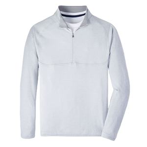 Wholesale Custom Breathable Winter Sport 14 Zip Golf Pullover Fleece Pocket <b>Stretchy</b> Gym Quarter Zip <b>Men's</b> Sweatshirts - Product Image 1
