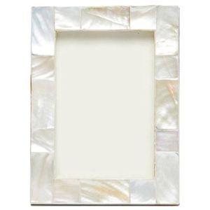 Marco de fotos de estilo náutico de lujo hecho a mano, decoración de pared de concha marina de ágata tallada con incrustaciones de nácar para mesa o pared - Product Image 5