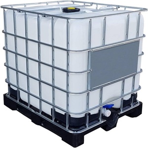 ถังพลาสติก HDPE IBC ขนาด1000ลิตรใช้สำหรับเก็บขยะพร้อมแกนปั๊ม - Product Image 6