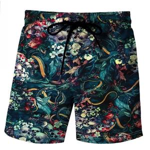 Short de bain à carreaux pour hommes, ensemble élégant de 2 pièces pour salle de sport, prix d'usine au Bangladesh, vente à chaud - Product Image 6