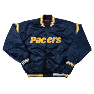 Custom Satin <b>Varsity</b> <b>Jacket</b> Indiana Embroidered Women's Letterman College <b>Jacket</b> 80's 90's <b>Vintage</b> Silk Bomber <b>Jacket</b> - Product Image 6