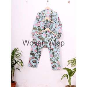 Conjuntos de pijama de talla grande para niñas al por mayor, tendencia informal de verano, patrón de color claro, decoración por encima de la rodilla para uso en invierno - Product Image 6