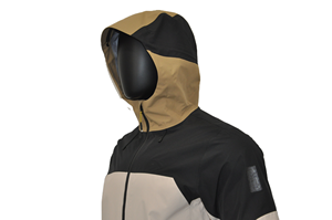 Vente en gros Vestes coupe-vent en nylon personnalisées à capuche en polyester Vestes coupe-vent extérieures en nylon zippées pour hommes - Product Image 4