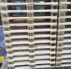 PALETA DE BLOQUE DE MADERA NATURAL PALETA DE MADERA DE PINO/MADERA DE ACACIA para USO DE TRANSPORTE - Product Image 5